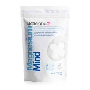 BetterYou Magnesium Mind Bath Flakes 750 g. (Magnio vonios dribsniai)
