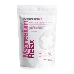 BetterYou Magnesium Relax Bath Flakes 750 g. (Magnio vonios dribsniai)