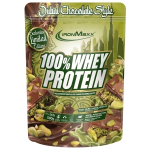 IronMaxx 100% Whey Protein (Dubai Chocolate Style) 500 g.