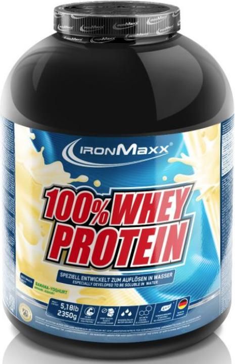 IronMaxx 100% Whey Protein 2350 g. (Galioja iki: 2025.09.30)