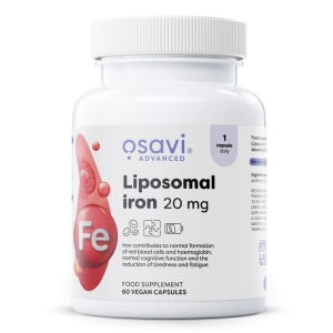 Osavi Liposomal Iron 60 kaps. (Liposominė geležis)