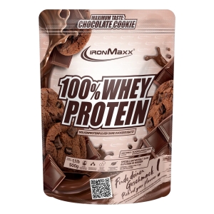 IronMaxx 100% Whey Protein 500 g. (Chocolate Cookie) Galioja iki: 2025.11.30