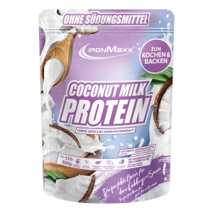 IronMaxx Coconut Milk Protein 500 g. (Kokosų pieno baltymai padažams)