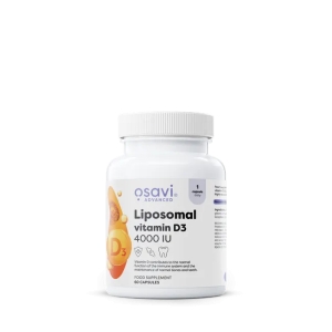 Osavi Liposomal vitamin D3 4000 IU 60 kaps. (Liposominis vitaminas D)
