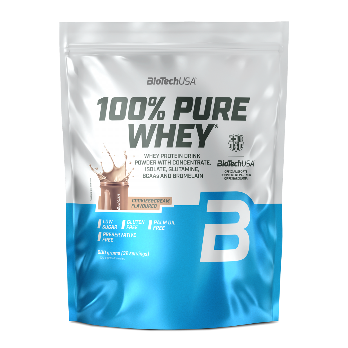 Biotech 100% Pure Whey 900 g.