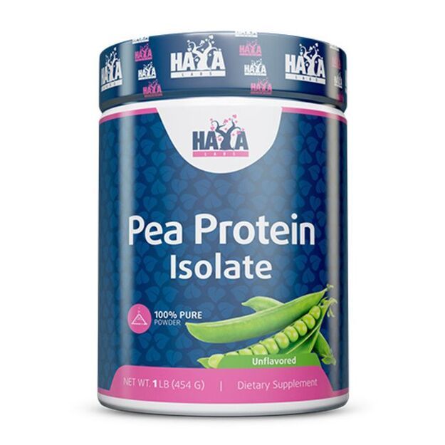 Haya Labs All Natural Pea (žirnių)Protein Isolate 454 g.