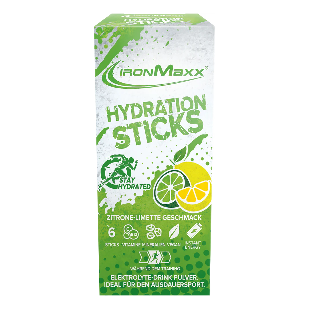 IronMaxx Hydration Hydration Sticks 6x12.9 g. Geriausias iki 2026-08-31
