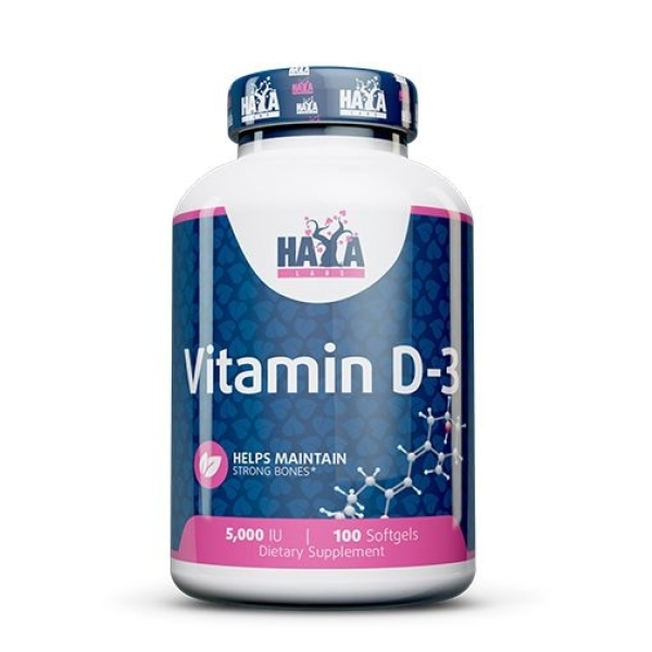 Haya Labs Vitamin D-3 (4000 IU) 100 tabl.