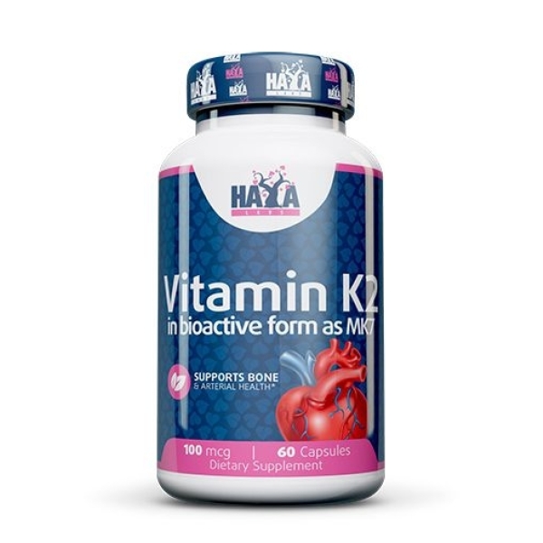 Haya Labs Vitamin K2-Mk7 60 kaps. (Vitaminas K2)